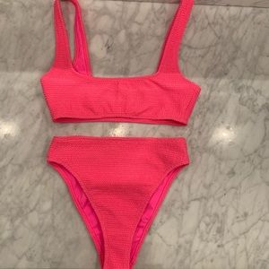 Pacsun pink bikini
